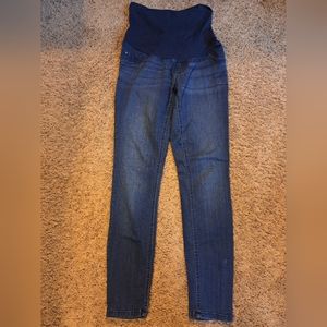 Indigo Blue Maternity Skinny Jeans